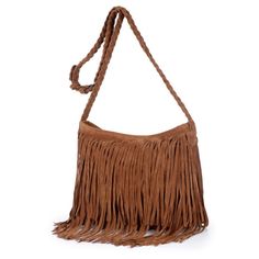 Women Faux Suede Crossbody Shoulder Bag, Fringe Bag, Fringe Tassel Messenger Handbag, Hobo Bag, Hippie Bag, Boho Chic Bag. PU Leather Bag.Vegan Leather Handbag. In the market for a great fringed handbag that wont break the bank? Then check out our PU Leather Hobo Crossbody Fringed Bag. Fringe bags are making a comeback so no matter if you are new to the latest trend or just a retro boho hippy at heart then this bag has got it all for you. Made from high quality textured faux suede velvet leather Boho Chic Bags, Fringe Handbags, Mobile Wallet, Fringe Crossbody Bag, Hippie Bags, Buy Bags, Tassels Fashion, Fringe Bags, Tassel Bag