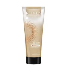 The Redken All Soft Mega Softening Hair Mask 6.8 is a deep conditioning hair treatment that provides moisture and nourishment to extremely dry, brittle hair. This moisturizing hair mask features two different formulas: an anti-frizz formula that provides intense deep conditioning, and an extender to provides nourishing benefits that last 3 washes. These 2 formulas combine during application to create the ultimate hair mask experience for hydrated, soft and revived hair. Size: 6.8 oz. Redken Diamond Oil, Hair Recovery, Moisturizing Hair Mask, Dry Conditioner, Redken All Soft, Dry Brittle Hair, Detox Shampoo, Redken Color, Deep Conditioning