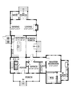 this is the floor plan for these two story house plans, which are very large