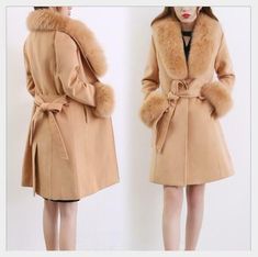 Women's Long Jacket Cashmere Blend Trench Coat Faux Fur Collar Outwear Overcoat Item description Brand Unbranded Size S-3XL Size Type Regular Style Overcoat Country/Region of Manufacture China Occasion Casual Pattern Solid Season Winter Sleeve Length Long Sleeve Type Coat Year of Manufacture 2020-2029   Shipment Payment Return & Warranty Service & Feedbacks Shipment 1.We Ship to Worldwide. 2.Delivery time depends on destination and other factors, it may takes up to 15-30 days. If you don't recei Solid Color Lapel Collar Outerwear For Winter, Winter Long Coat With Faux Fur Lining, Cold Weather Pea Coat With Faux Fur Trim, Winter Outerwear With Faux Fur Lining And Lapel Collar, Winter Long Coat With Faux Fur Trim, Winter Double-breasted Outerwear With Faux Fur Trim, Beige Double-breasted Winter Outerwear, Fall Long Pea Coat With Faux Fur Lining, Fall Outerwear With Faux Fur Lining And Lapel Collar