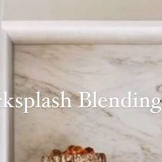 a white marble wall with the words jacksplash blending on it