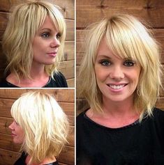 Super Short Bob Hairstyles, Super Short Bob, Short Bob Hairstyles With Bangs, Bangs Thick Hair, Braid Styles For Girls, Medium Haircuts With Bangs, New Braided Hairstyles, Kort Bob, Bangs Bob