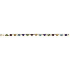 Specifications Weight: 1.38 DWT (2.15 grams) Color: Multicolor Bracelet Type: Line Material: Gold Selling Unit of Measure: EA Approx. Length: 7 In Gender: Ladies Primary Stone Shape: Oval Bracelet Width: 5.2 mm Primary Stone Size: 7 x 5 mm Bracelet/Anklet Size: 7 In Primary Stone Type: N/A Total Diamond Carat Weight: N/A Diamond Clarity: N/A Comes Set With Quantity Stone 3 7X5 MM, N/A Oval Gemstone Amethyst 3 7X5 MM, N/A Oval Gemstone Citrine 3 7X5 MM, N/A Oval Gemstone Mozambique Garnet 3 7X5 M Multicolor Bracelet, Gold Tennis Bracelet, Engagement Necklaces, Multicolor Jewelry, Everyday Bracelet, Yellow Gemstones, Red Gemstones, Sell Gold, Hinged Bracelet