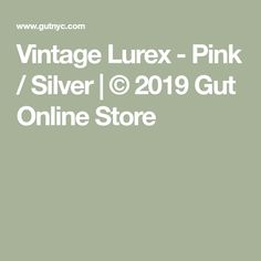 Vintage Lurex - Pink / Silver | © 2019 Gut Online Store Drop Waist Dress, Flat Mules, Dropwaist Dress, Waist Dress, Drop Waist, White T, Made In France, Chloe, Online Store