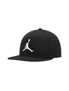 Your style leaps above contenders with this Jordan Brand Pro hat. It features the iconic Jumpman in raised embroidery for a 3D-like effect. This solid snapback is easy to adjust for the ideal fit. 
Flat bill 
High crown 
Snapback 
Embroidered graphics with raised details 
Structured fit 
Six panels with eyelets 
Woven clip tag 
Sports Fan Shop by LIDS 
100% Polyester 
Wipe Clean with a Damp Cloth 
Imported 
Men's Black Pro Jumpman Snapback Hat Black Casual     Hip-Hop Cap   Team Sports, size fea Snapback Hats Men, Hip Hop Cap, Raised Embroidery, Men Baseball Cap, Team Sports, Sports Fan, Kids Beachwear, Black Casual, Sports Equipment