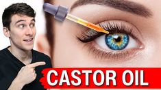 Castor Oil For Eyes, Castor Oil Benefits Skin, Eye Floaters, Eye Problems, Eye Exercises, Natural Healing Remedies, Healthy Eyes