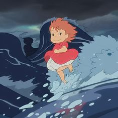 Art Of Studio Ghibli, Cliff By The Sea, Ghibli Background, Studio Ghibli Poster, Background Painting, Anime Vs Cartoon