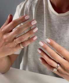 Welcome to the world of understated luxury and timeless style, where the subtlety of your nail art speaks volumes about your taste and elegance. The 'Old Natural Nails Manicure, Milky Nails, Classic Nails, Girls Nails, Clean Nails, Classy Nails