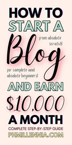 how to start a blog for beginners and earn full time in some simple steps