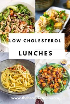 Low Cholesterol Lunch, Easy To Make Lunches, Easy Low Cholesterol Meals, Low Cholesterol Recipes Dinner, Low Cholesterol Meal Plan, Healthy Meal Replacement Shakes