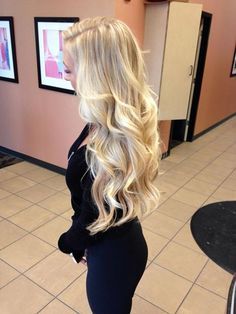 love getting my hair Frontal Hairstyles, Long Blonde, Long Blonde Hair, Blonde Wig, Blonde Balayage, Blonde Hair Color