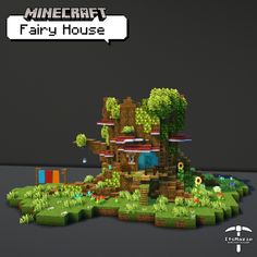 Minecraft Fairy House. . . . #minecraft #minecraftbuilds #minecraftfairy #minecraftfairyhouse #minecrafthouseideas #minecrafthouse #minecraftnatureideas Minecraft Magic Forest, Fairy Core Minecraft Builds, Fairy House Minecraft, Minecraft Fairy House, Minecraft Outdoor Ideas, Cozy Minecraft, Minecraft Enchantments, Minecraft Decor, Fantasy Minecraft