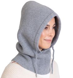 PRICES MAY VARY. Ultimate Cold Weather Protection: Our knitted womens hooded scarf is designed to keep you warm and cozy in wet or cold weather conditions. The thick knitted hood provides full coverage for your head, neck, and face. Premium Quality Materials: Crafted from high-quality, soft acrylic knit, this balaclava is not only warm but the soft skin feel knit provides wear all day comfort. It’s the perfect fashion accessory for casual winter walks outside the city or park. Versatile Design: Cozy Adjustable Winter Bonnet, Winter Outdoor Balaclava With Drawstring Hood, Winter Balaclava With Drawstring Hood For Outdoor, Solid Color Hooded Balaclava With Adjustable Hood, Hooded Hats For Outdoor Fall Activities, Cozy Fall Hats, Hooded Balaclava With Drawstring For Cold Weather, Winter Hooded Balaclava With Drawstring, Fall Adjustable Hooded Balaclava