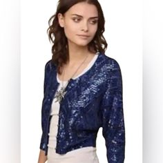 Nwot Free People Sweater Women’s Button Front 3/4 Sleeve Sequin Cardigan Navy Sz Small Armpit To Armpit: 41” Waist/Hip: 40” Armpit To Hem: 11” 3/4 Sleeve Fall Cardigan For Party, Fall Party Cardigan With 3/4 Sleeves, 3/4 Sleeve Cardigan For Fall Party, Blue Casual Cardigan With 3/4 Sleeves, Sequin Cardigan, Sweater Crop, Free People Sweaters, Free People Sweater, Sweater Women