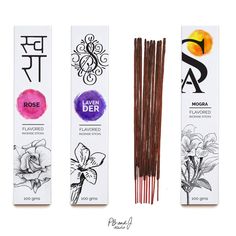 Swara Perfumery - Incense stick on Behance Agarbatti Packaging Design, Stick Packaging, Packet Design, Waterfall Incense Burner, Waterfall Incense, Incense Burning, Real Happiness