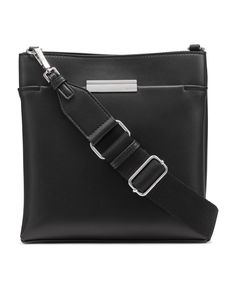 in stock Purse Accessories, Black Cross Body Bag, Fashion Wear, Travel Outfit, Black Silver, Vegan Leather, Zip Pockets, Calvin Klein, Crossbody Bag