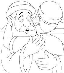 a black and white drawing of two people hugging each other