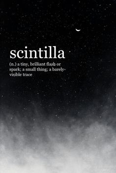 a black and white photo with the words scintilla on it