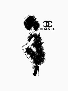 Chanel Prints, Designer Svg, Megan Hess Illustration, Peaky Blinders Wallpaper, Chanel Print, Clothes Illustration, Coco Chanel Fashion, Megan Hess, Chanel Art