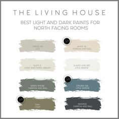 the living house best light and dark paints for north facing rooms