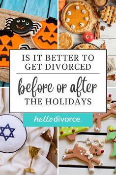 Contemplating Divorce, Divorce Cards, Communication Tips, Holiday Schedule