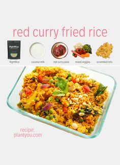 an image of a red curry fried rice recipe