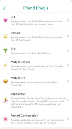 the best friends app on an iphone