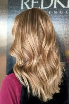 Honey Blonde Hair Color, Gold Hair Colors, Blonde Shades, Balayage Blond, Golden Blonde Hair