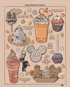 an image of disney halloween treats