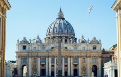 a large building with a dome on top