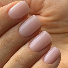 Natural Nail Designs, Cute Nail, Nails Pink, Trim Nails, Bridal Nails, Chic Nails, Types Of Nails