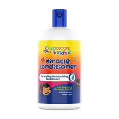 "Kaleidoscope Kids Miracle Conditioner is infused with Abyssinian Seed Oil and Aloe Vera for the perfect blend of moisturizing ingredients to help your little one have soft, healthy hair! The Kaleidoscope Kids Miracle Conditioner is a lightweight, moisture-rich, detangling rinse-out moisturizing conditioner that refreshes hair all day long. This conditioner is perfect for hydrating all hair types and hair textures. " Size: 12 oz. Kaleidoscope Hair, Soft Healthy Hair, Rich Mom, Hair Textures, Health Shop, Hydrate Hair, Moisturizing Conditioner, Abyssinian, Kids Health