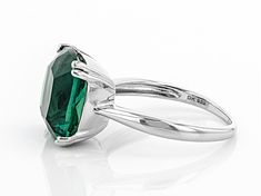 7.41ct Square Cushion Green Fluorite Rhodium Over Sterling Silver Solitaire Ring. Measures approximately .47"L x .47"W. Not sizeable. Color varies. Green Fluorite, Solitaire Ring, Sterling Silver Ring, Silver Ring, Sterling Silver Rings, Silver Rings, Sterling Silver, Square, Ring