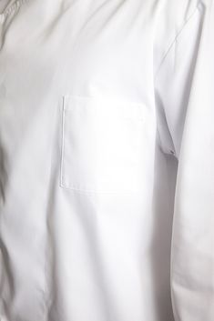 We are happy to say that one of our most popular chef Jackets, Bragard Julius, now comes in Long sleeve from sizes 34-62 US. The sleeves on the Julius measure 30” and feature Underarm air vents for comfort and constant freshness when working in a hot & busy kitchen. Made of 65% Polyester and 35% cotton, the material combination provides easy mobility and ensured durability. 1 chest pocket. Snap buttons. Underarm airvents. Length 30” 65% polyester, 35% cotton White Sizes: 34 to 64 White Button-up Outerwear With Welt Pockets, Handle The Heat, Chef Jackets, Material Combination, Busy Kitchen, Chef Coat, The Heat, Chest Pocket, The Gym