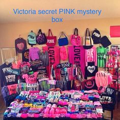 Victoria Secret/Vs Pink Variety Mystery Box!!! You Will Get 5-7 Items. If You Want Fun, Excitement And Surprises Then This This Is A Fun Mystery Box To Treat Yourself!!! Goodies Goodies!!! No Guarantee On What You Will Get!! This Is Like Opening A Present On Christmas Day!! Don’t You Love Mystery Surprise Boxes??? This May Include Things Like Lotions Beauty Product Makeup Bags Socks Wallet Tops Makeup Face Mask Panties Bras Leggings Pajamas Backpacks Accessories Sweaters Crop Tops And Much More!! This Is So Much Fun! Treat Yourself!! You Deserve It!! Items You Don’t Like You Can Always Re Sell Individually On Posh! Please Don’t Buy If You Don’t Like Mystery Boxes Vs Pink Nation, Pink Outfits Victoria Secret, Backpacks Accessories, Victoria Secret Outfits, Mystery Boxes, Pink Nation, Top Makeup Products, Pink Victoria Secret, Makeup Face