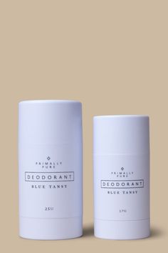 Looking for a gentle, non-toxic deodorant that actually works? Look no further - with over 2181 reviews, Blue Tansy Deodorant is our best-selling deodorant. With kaolin clay and non-nano zinc oxide, it goes on clear and never stains your clothes. Plus, it's made with tallow from grass-fed cows for an added boost of skin nourishment. Shop our best-selling deodorant today and experience a natural, safe, and effective alternative to harsh chemical-filled deodorants. Lavender Deodorant, Unscented Deodorant, Natural Deodorant That Works, Clean Deodorant, Organic Deodorant, Clean Products, Extra Virgin Coconut Oil