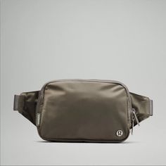 Brand New With Tags Color Is Grey Sage Lululemon Everywhere Belt Bag, Everywhere Belt Bag, Festival Bag, Water Repellent Fabric, Green Bag, Waist Bag, Bag Straps, Large Bags, Purse Wallet