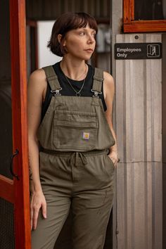 new rip stop overalls Carhartt Overalls Outfit, Coal Christmas, Construction Outfit, Carhartt Overalls, Overalls Outfit, Carhartt Women, Bib Overalls, Outfits Women, Christmas List