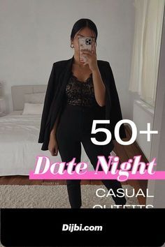 Casual Birthday Party Outfit Guest, Movie Night Outfit Casual Comfy, Mid Size Going Out Outfits, Cute Dinner Outfit Casual, Outfits For Dinner With Friends Night, Cold Night Out Outfit, Bar Date Outfit, Outfit Ideas Dinner Night, Bar Outfit Night Fall