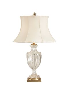 Chelsea House Crystal Urn Lamp Urn Lamp, House Lamp, Crystal Table Lamp, Crystal Table Lamps, Traditional Table, Chelsea House, Brass Table Lamps, Crystal Lamp, Accent Lamp