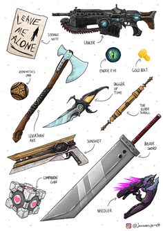 Video Game Symbols, Video Game Concept Art, Games Icon, Dungeons And Dragons Art, D D Items, Illustrator Art, Adventure Games, Game Concept