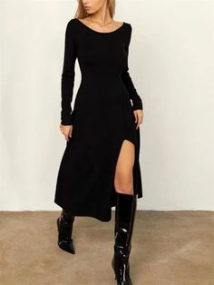 43617518256172|43617518288940|43617518321708|43617518354476 Long Sleeve Short Dress Plus Size, Kyle Aesthetic, Selena Kyle, Matric Farewell, Midi Dress Fall, Female Dress, Line Dresses, A Line Dresses, Mini Robes