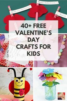 valentine's day crafts for kids to make