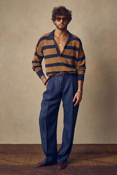 Todd Snyder Spring/Summer 2023 The Nomad Collection | Hypebeast 2023 Mens Fashion Trends, Vintage Mens Fashion Aesthetic, Mens Thrift Fashion, 80s Mens Fashion, Spring Menswear, Vegas Dress, Streetwear Lookbook, Men Fashion Week, Moving Van