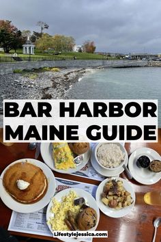 the bar harbor maine guide is full of delicious food and drinks to enjoy with friends