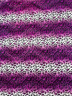 purple and white animal print fabric