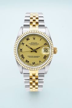 Elevate your style with the timeless elegance of the Rolex 68273 Datejust. Crafted with 18k two-tone yellow gold, this watch exudes luxury and sophistication. The champagne dial and jubilee bracelet add a touch of glamour, perfect for any occasion. Complete with the 1997 set, this is a must-have for any watch aficionado. Condition: Pre-owned Accessories: Original Box & Papers Warranty Dated: 1997 Details Reference Number: 68273 Model: Datejust 68273 Movement: Automatic Bezel Material: 18K Yellow Luxury Yellow Gold Watch With Date Indicator, Timeless Yellow Gold Watch With Jubilee Bracelet, Timeless Yellow Watch With Chronometer, Luxury Yellow Gold Watch With Jubilee Bracelet, Classic Yellow Chronometer Watch, Timeless Yellow Chronometer Watch, Elegant Yellow Gold Watches With Date Indicator, Formal Yellow Watches, Formal Yellow Watch With Chronometer