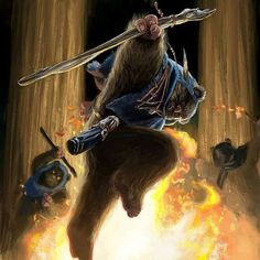 Ewoks fire dance Ewok Art, Star Wars Ewok, Artist Of The Week, Star Wars Species, Imperial Stormtrooper, Star Wars Characters Pictures