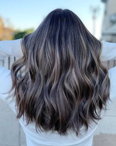 Balayage Brunette With Money Piece, Mushroom Balayage Brunette, Espresso Balayage, Subtle Money Piece, Brunette With Money Piece, Mushroom Balayage, Ash Brown Hair Balayage, Ash Highlights, Purple Hair Highlights