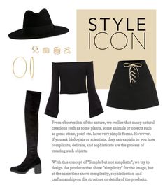 "Be iconic !" by trippyscloset on Polyvore featuring Bardot, Topshop, Yves Saint Laurent, Bling Jewelry and Charlotte Russe Simplest Form, Style Icon, Topshop, Polyvore Image